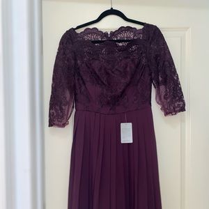 Chichi London Lace and Pleated dress